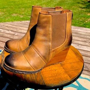 Diba True Wedge Booties